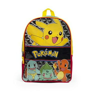Eevee Evolutions Student Sports Bookbag With Padded Shoulder Straps Multifunction Picnic Backpack for Boys Girls Nice Lightweight Baby Backpack 